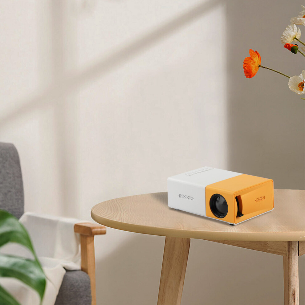 Mini Portable YG300 Multimedia Projector Full HD 1080P Home Theater