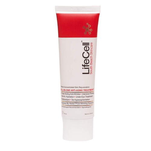LifeCell Face Serum Skin Care All-in-One Anti-Aging Treatment 2.54 oz