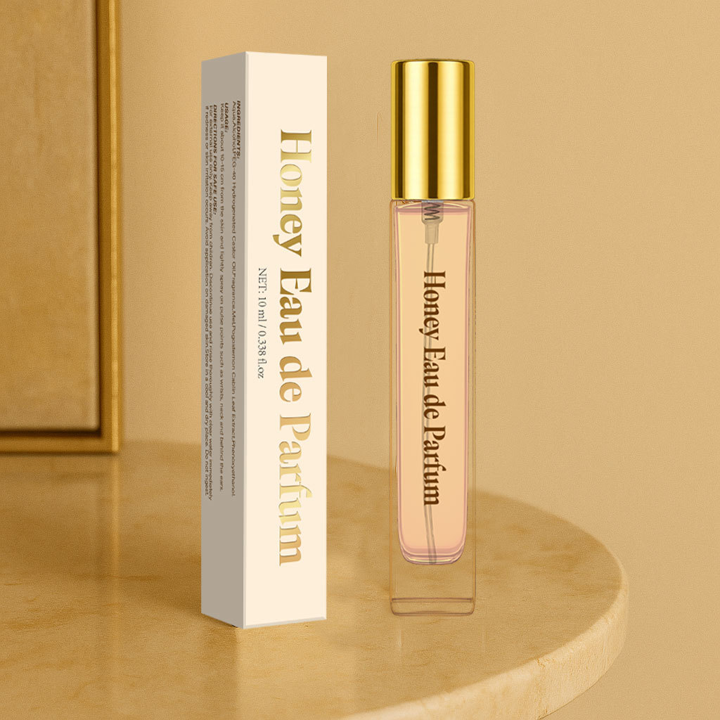 Honey Perfume Long Lasting Sweet Warm Fragrance For Daily Wear Gift Giving On The Go Fresh Scent 10ml