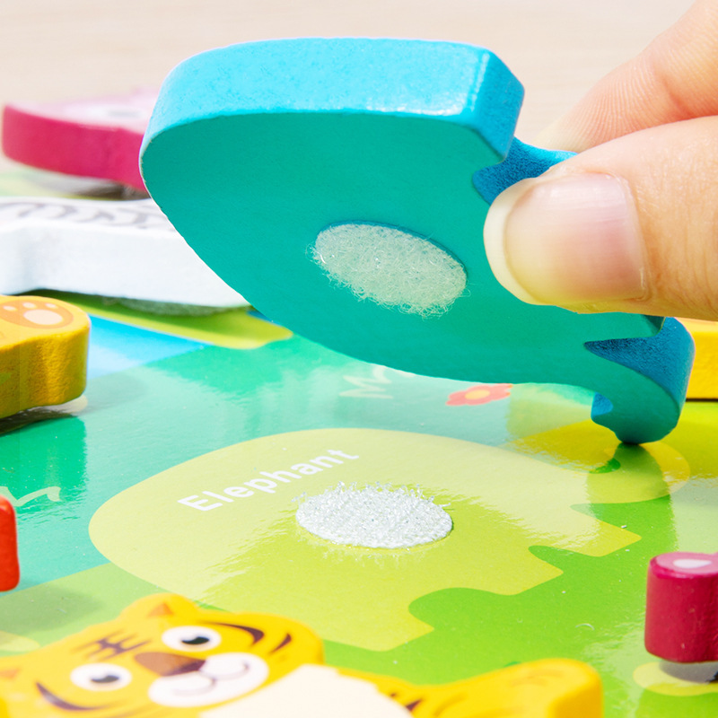 (farm) Children's 3D Puzzle Animal Transportation Sea Animal Fruits Early Education Fun DIY Paste Puzzle Toys for Kids Gifts