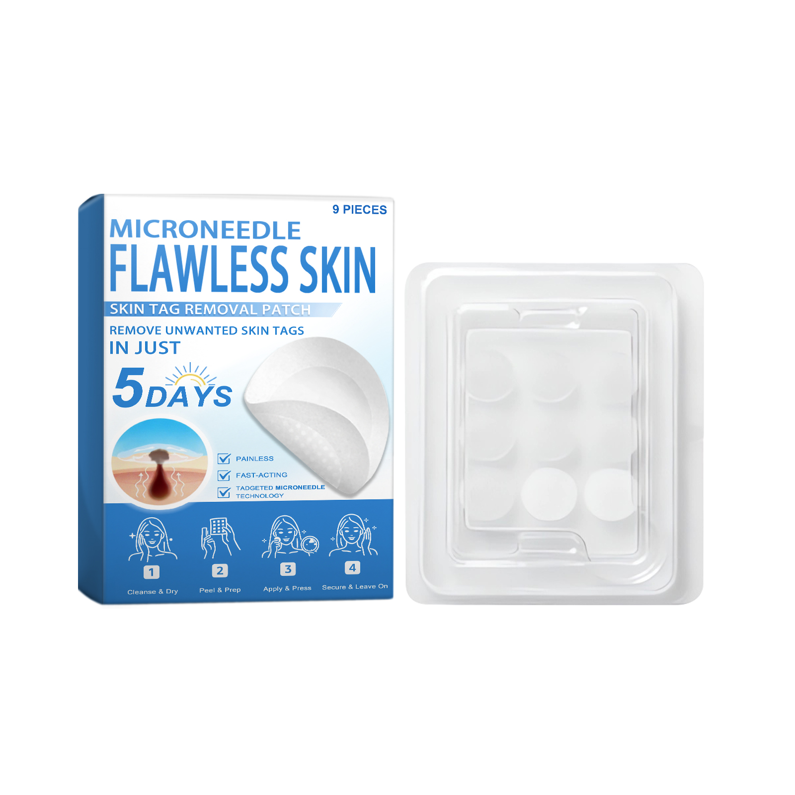 Skin Care Nourishing Patch Mild Care Smooth Tender Cleanse Body Skin Gentle Soft Purify Daily Treatment
