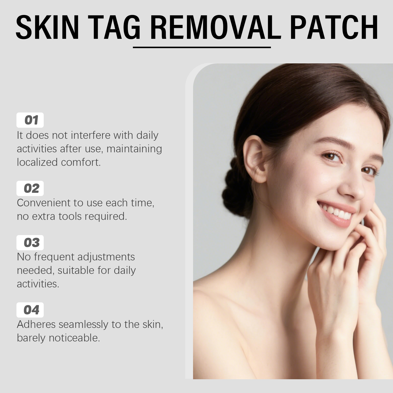 Skin Care Nourishing Patch Mild Care Smooth Tender Cleanse Body Skin Gentle Soft Purify Daily Treatment