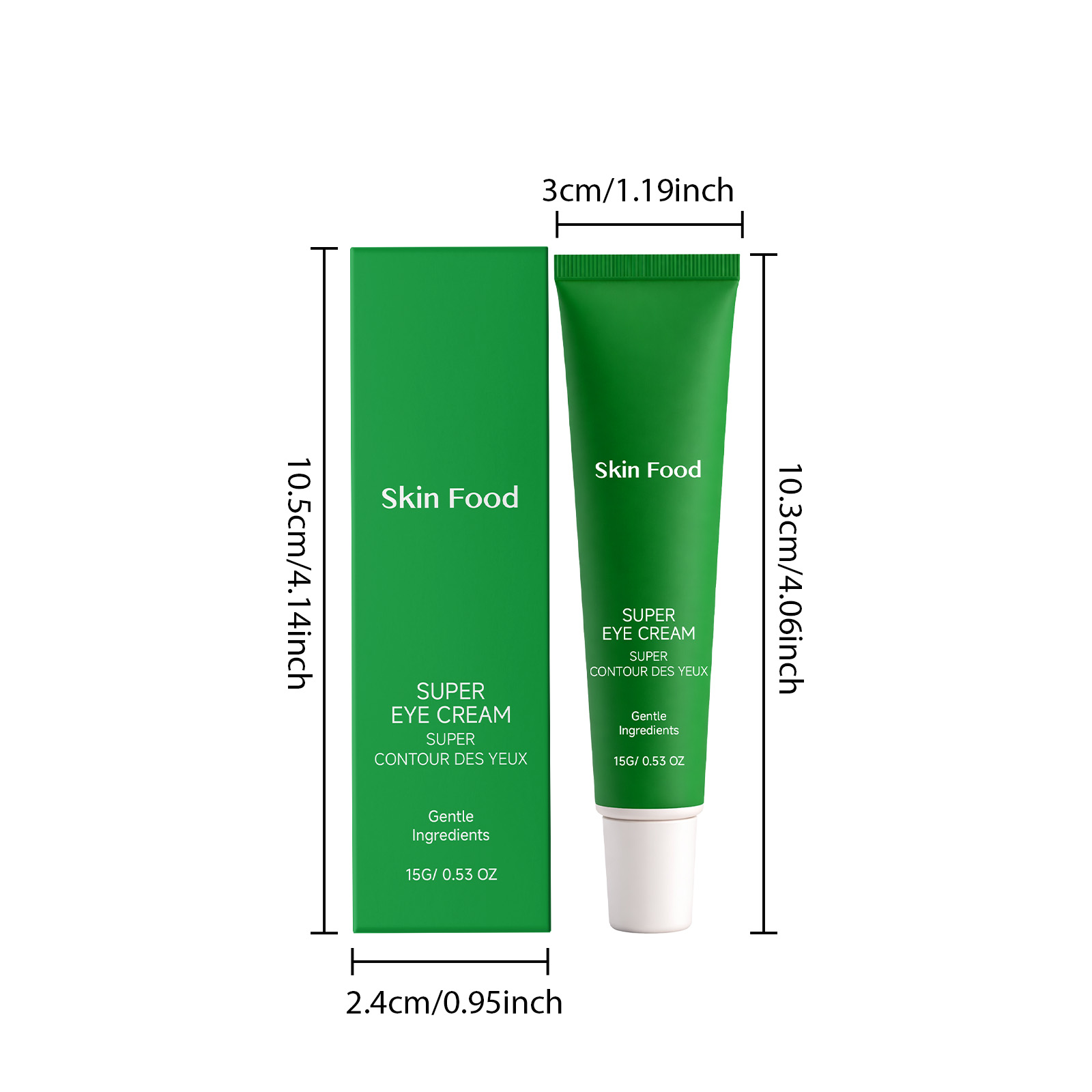 Mild Moisturizing Eye Cream Refreshing Silky Smooth Easy Glide Deep Penetrating Nourish Periocular Skin Daily Eye Care