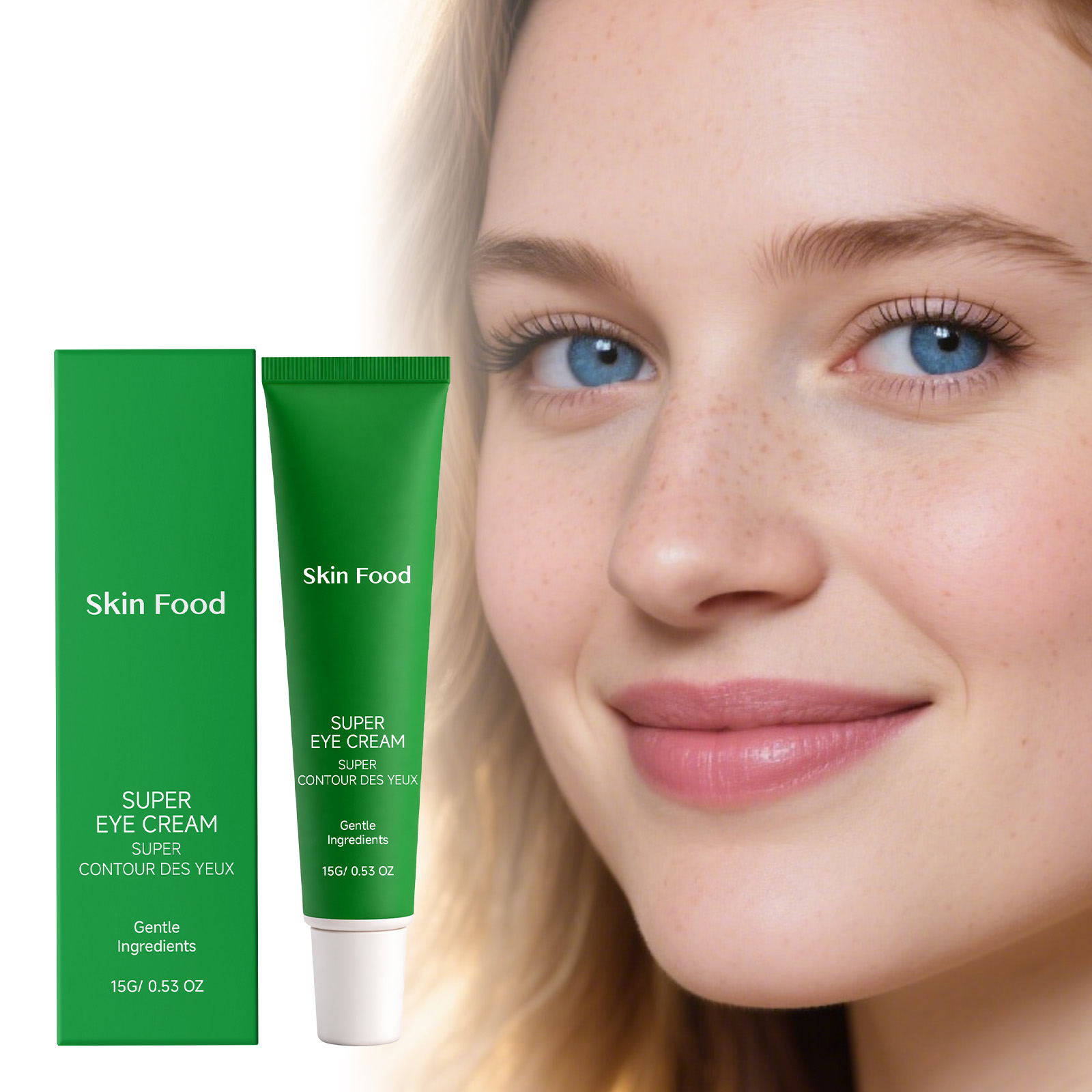 Mild Moisturizing Eye Cream Refreshing Silky Smooth Easy Glide Deep Penetrating Nourish Periocular Skin Daily Eye Care
