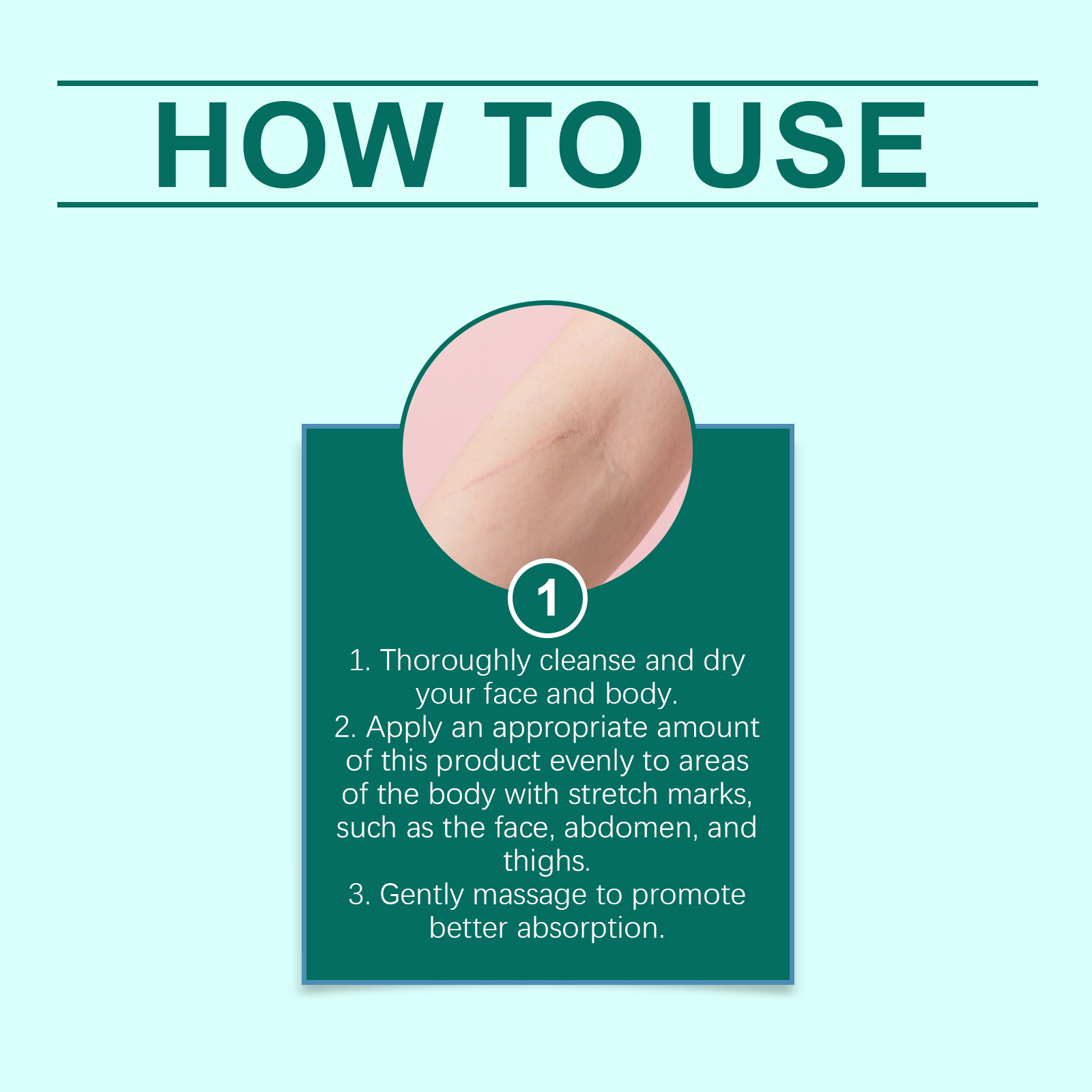Scar Soothing Stick Hydrating Moisturizing Mild Fast Absorbing Elastic Smooth Skin Body Care Lotion For Daily Skin Maintenance