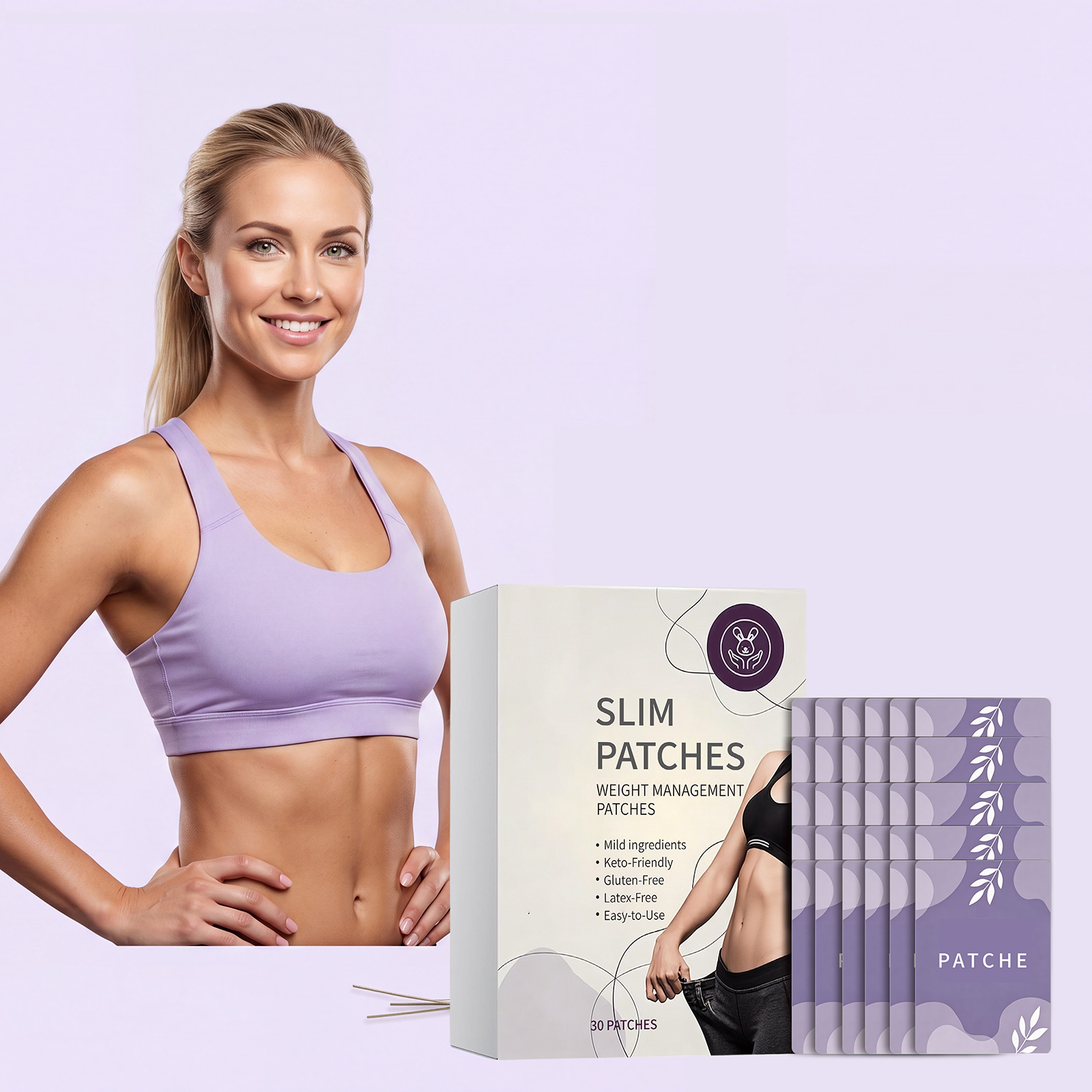 Body Care Patch Non Woven Fabric Light Soft Skin Friendly Constant Temperature All Night Comfortable Sleep Refreshing Body Night Care
