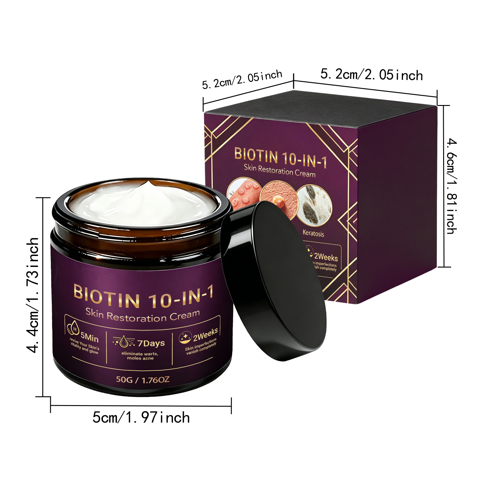 Skin Care Cream Infuses Plant Essences Gentle Skin Compatible Hydrate Moisturize Smooth Texture Light Non Greasy