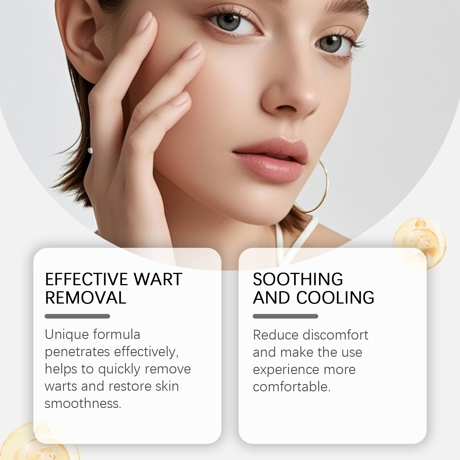 Skin Care Patch Mild Formula Smooth Comfort Clean Skin Moist Soft Daily External