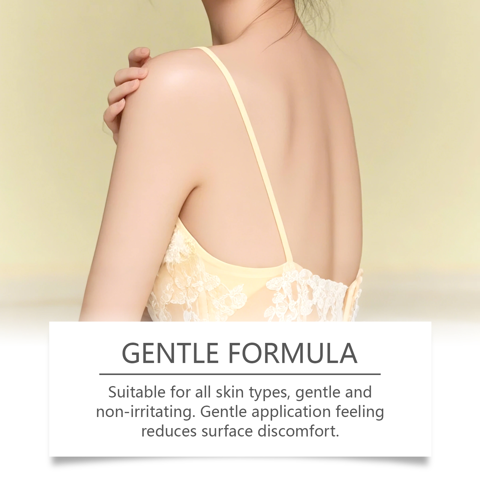 Skin Care Patch Mild Formula Smooth Comfort Clean Skin Moist Soft Daily External