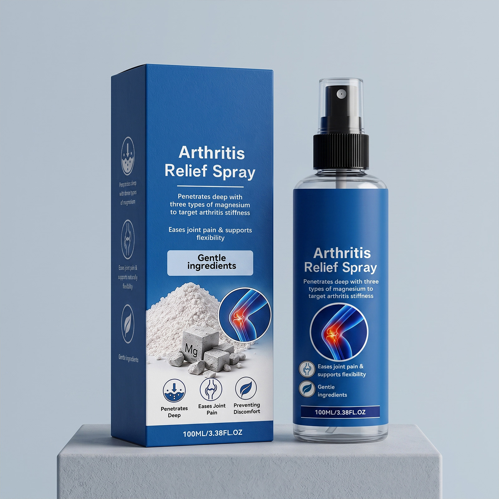 Body Care Spray Soft Mild Relieve Sore Tense Muscles Ease Stiff Joints Daily Body Maintenance