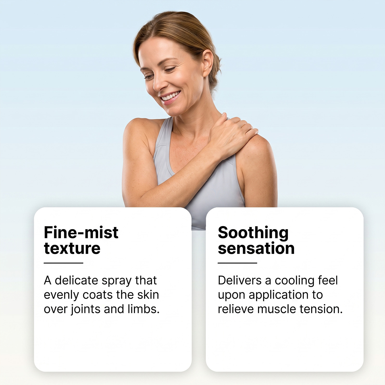 Body Care Spray Soft Mild Relieve Sore Tense Muscles Ease Stiff Joints Daily Body Maintenance