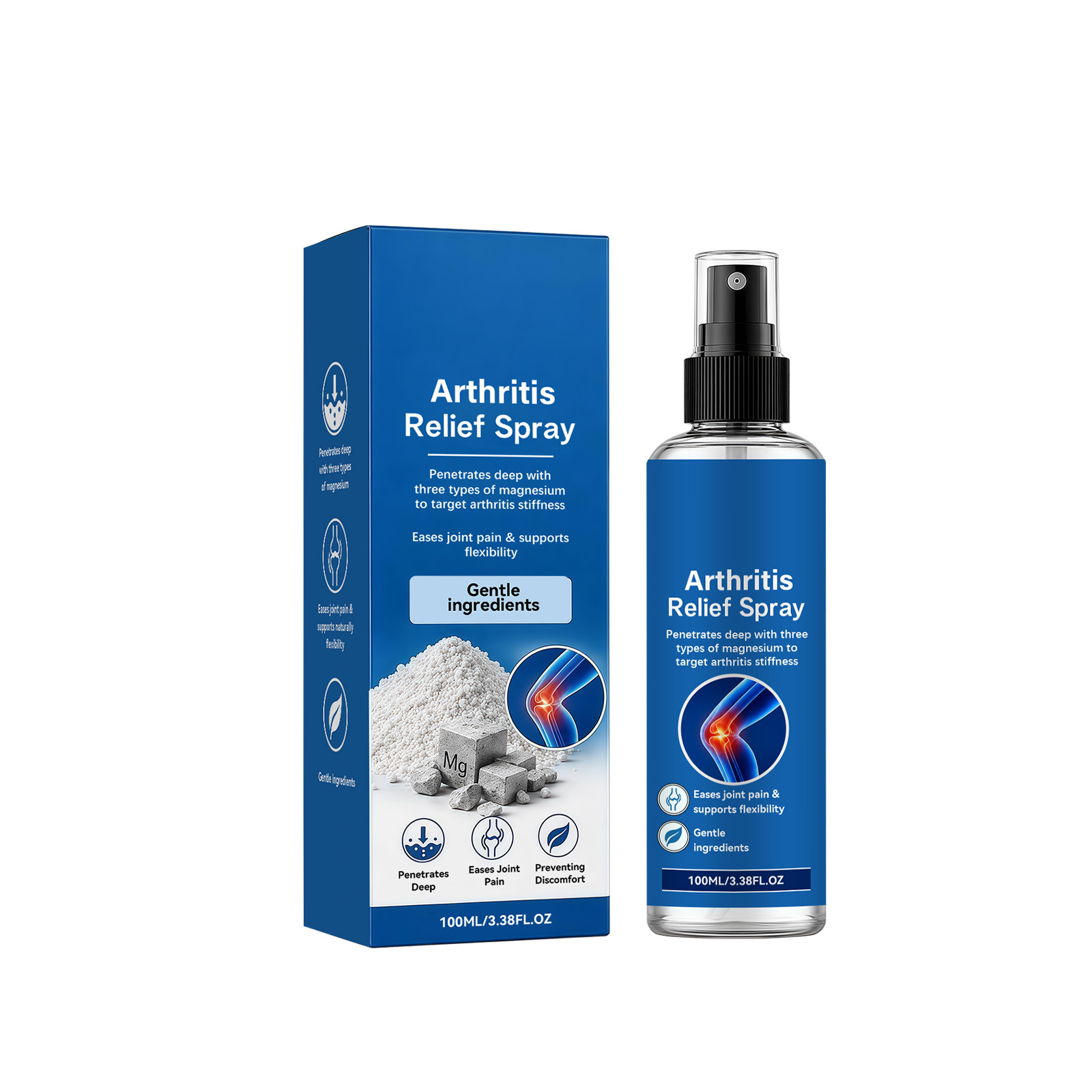 Body Care Spray Soft Mild Relieve Sore Tense Muscles Ease Stiff Joints Daily Body Maintenance