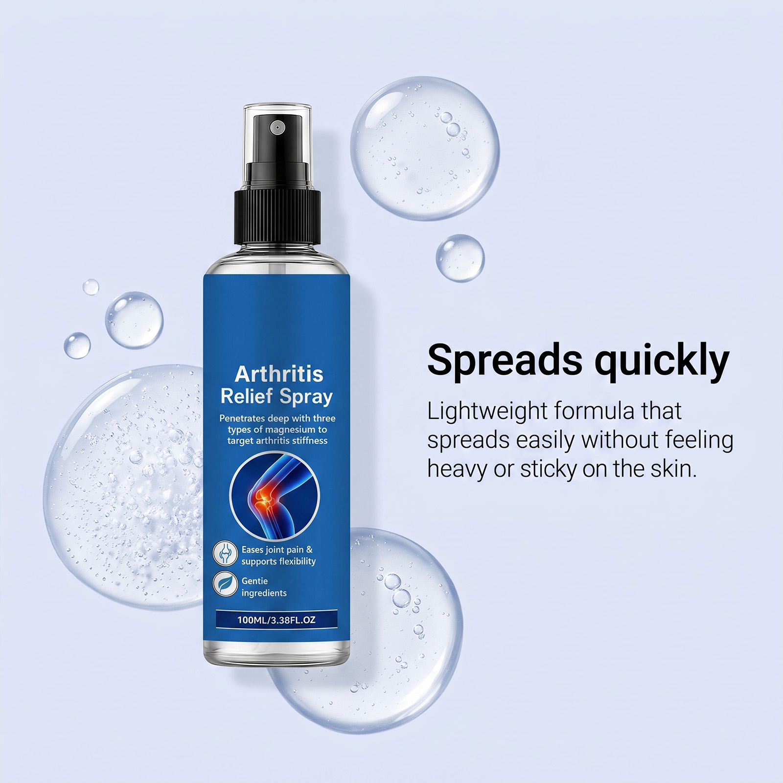 Body Care Spray Soft Mild Relieve Sore Tense Muscles Ease Stiff Joints Daily Body Maintenance