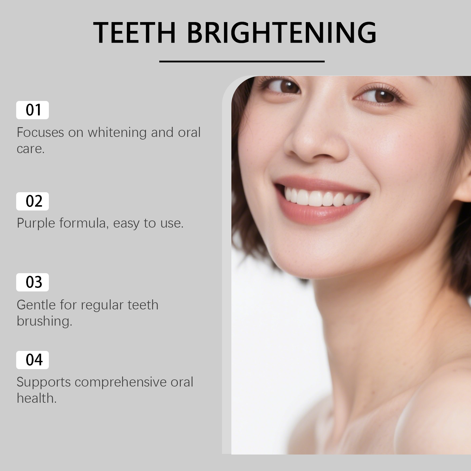 Tooth Powder Brighten Repair Enamel Whiten Clean Teeth Reduce Oral Odor Daily Care