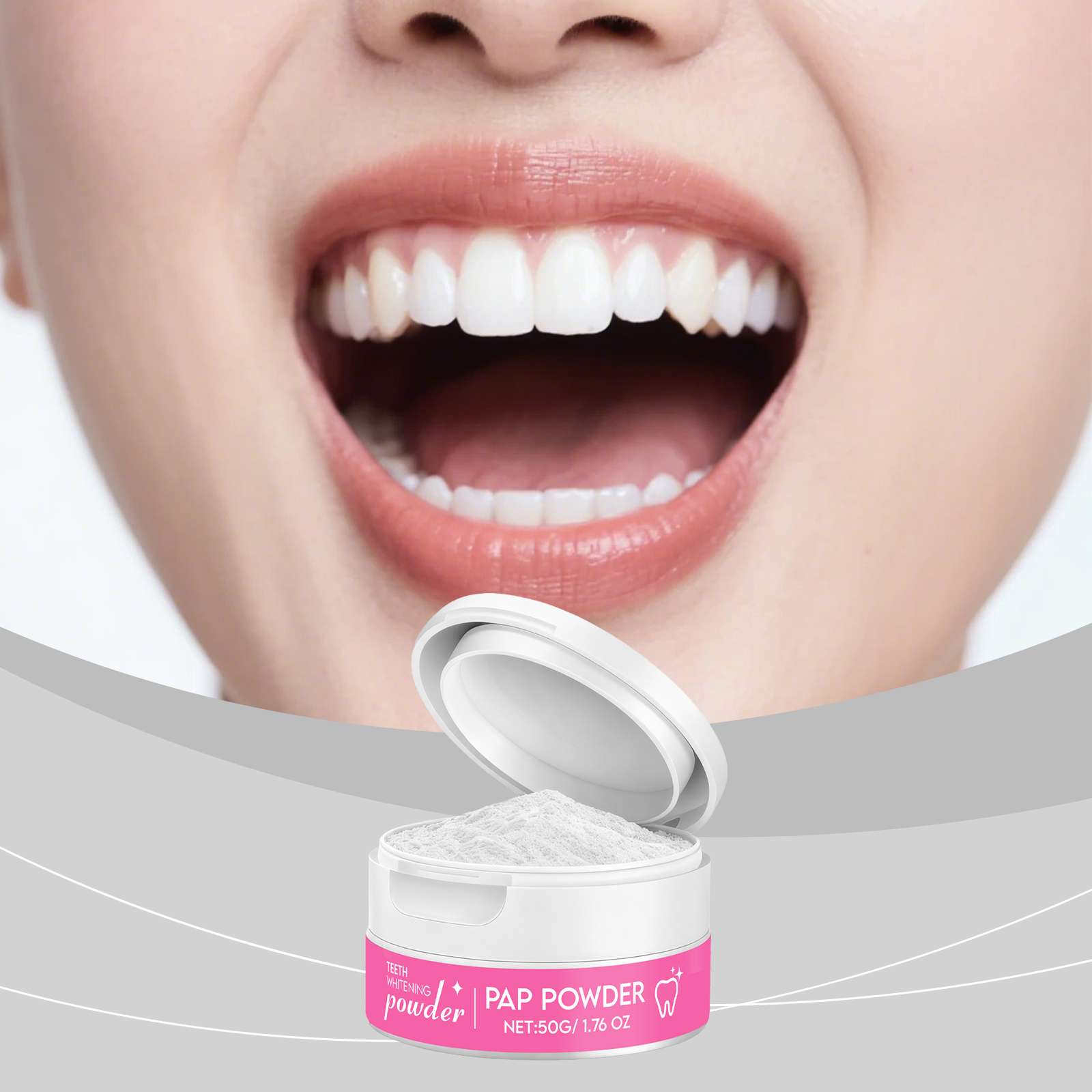 Tooth Powder Brighten Repair Enamel Whiten Clean Teeth Reduce Oral Odor Daily Care