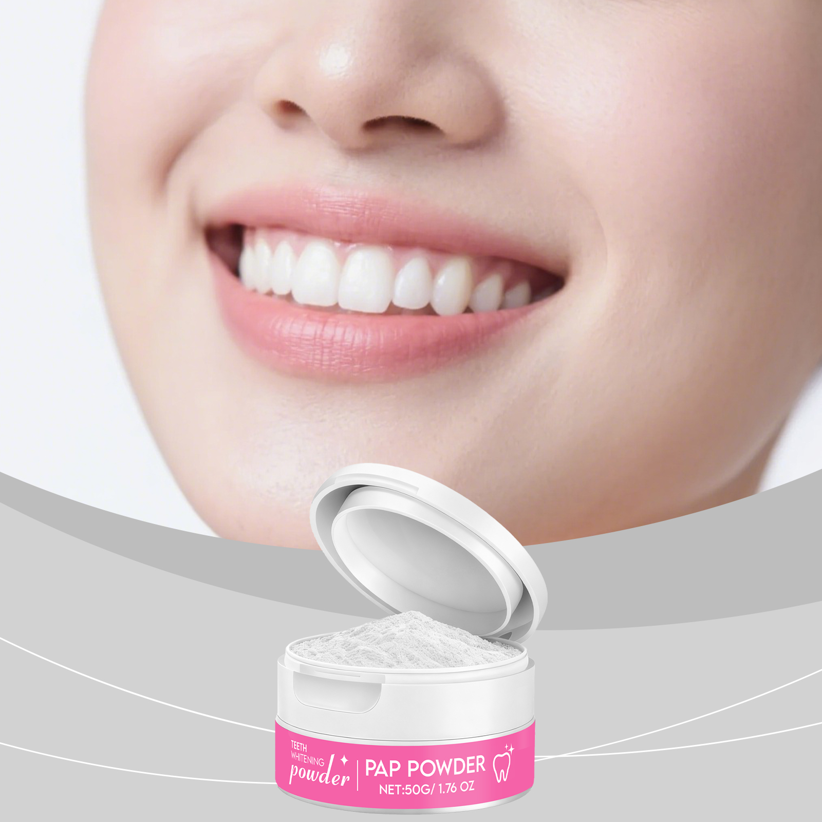 Tooth Powder Brighten Repair Enamel Whiten Clean Teeth Reduce Oral Odor Daily Care