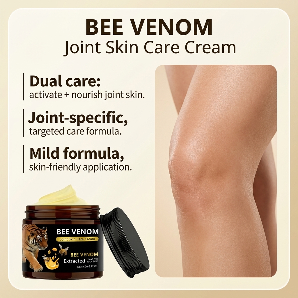 Bee Venom Joint Care Cream Mild Nourish Body Joint External Comfort Smear Daily Care Lotion