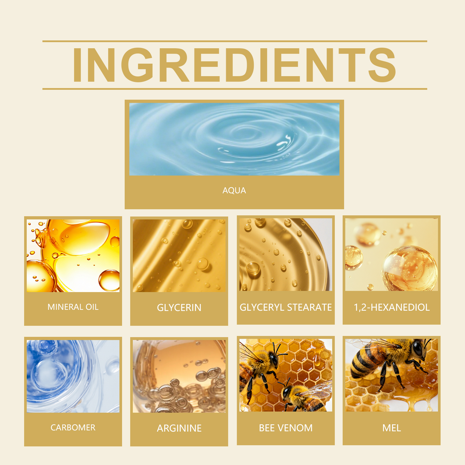 Bee Venom Joint Care Cream Mild Nourish Body Joint External Comfort Smear Daily Care Lotion
