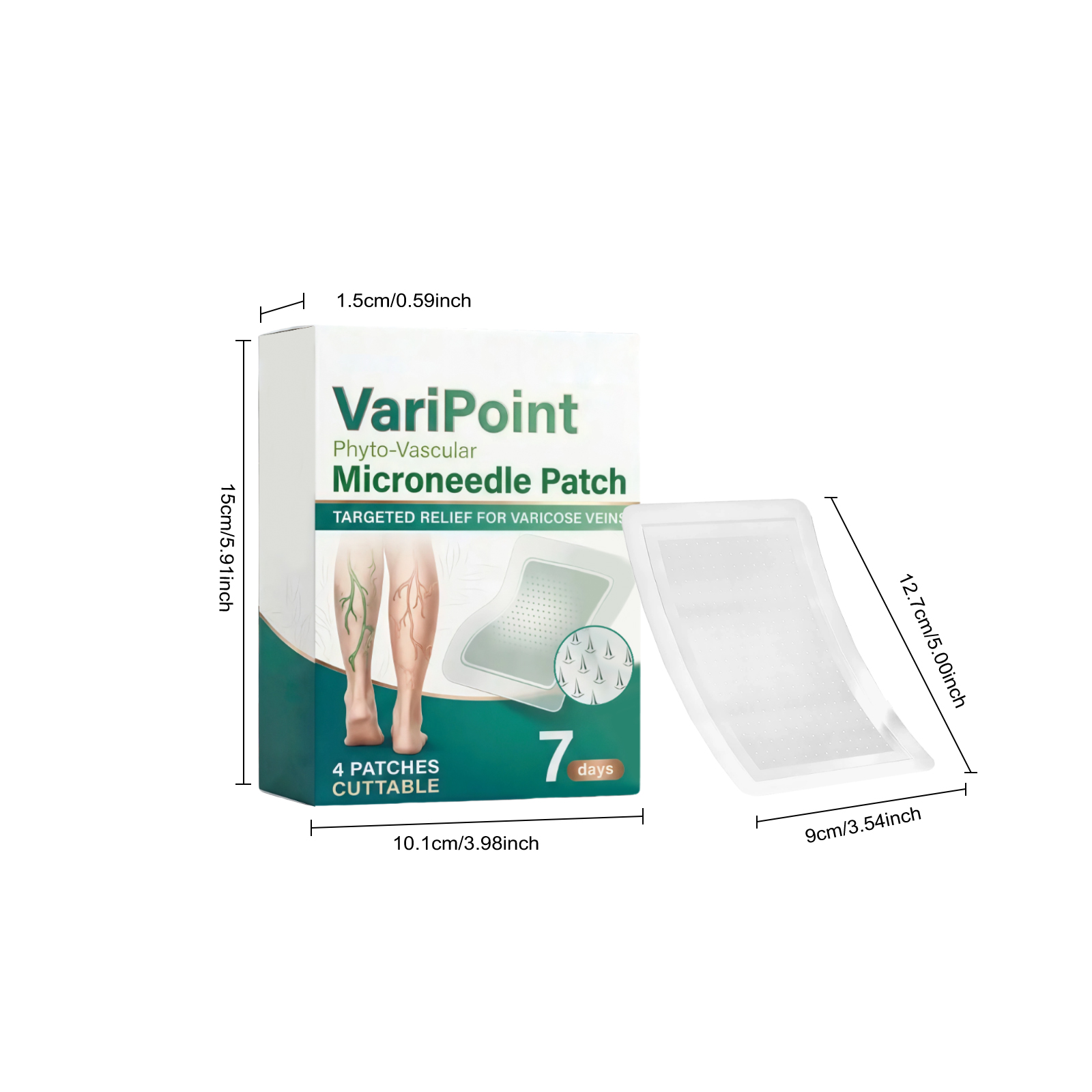 Leg Soothing Care Patch Mild Massage Leg Skin Light Breathable Comfort Convenient Gentle Nursing