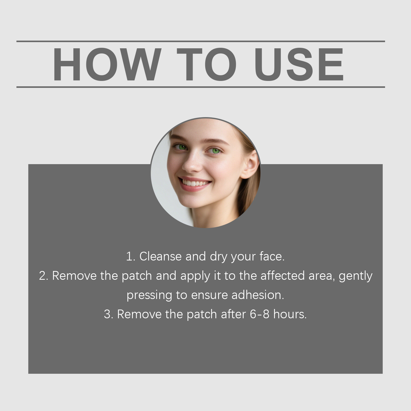 Acne Patch Gentle Clean Facial Surface Acne Smooth Comfort Ultra Thin Invisible Skin Friendly