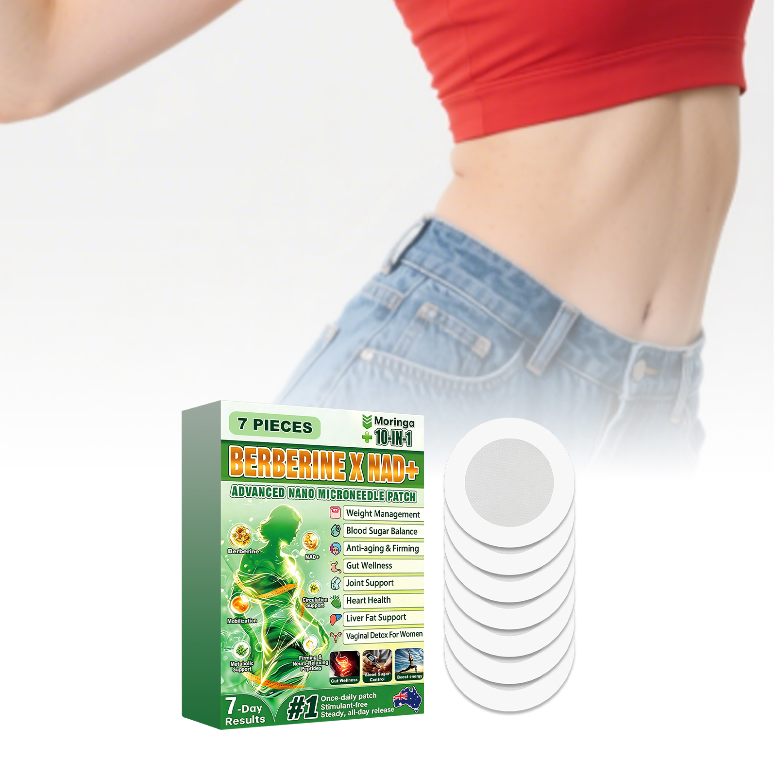 Body Care Patch Mild Comfortable Breathable Fit Skin Light Figure Lazy Convenient Care Sticker
