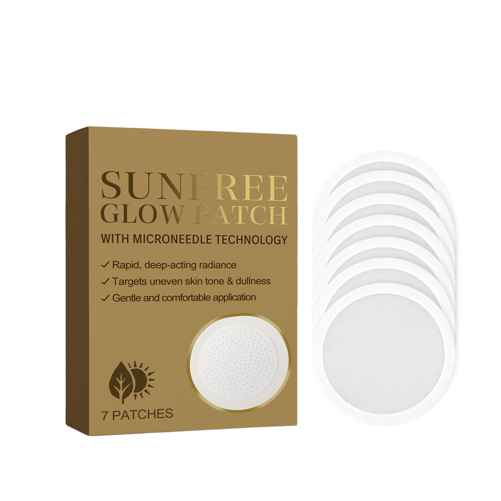 Brightening Patch Sun-Free Nourishing Mild Skin-Fit Multi-Skin Suitable Dense Soft Daily Comfort Sticker