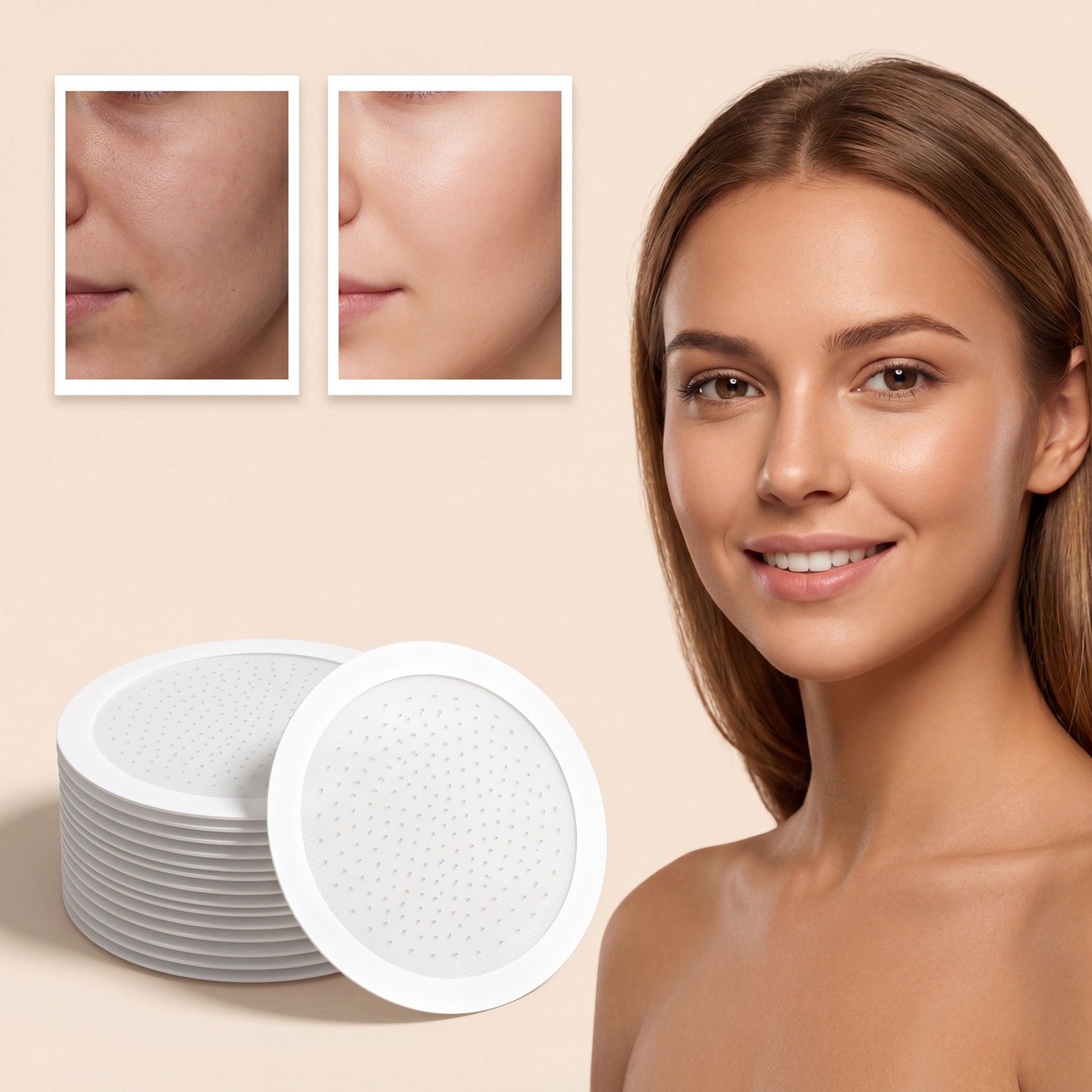 Brightening Patch Sun-Free Nourishing Mild Skin-Fit Multi-Skin Suitable Dense Soft Daily Comfort Sticker