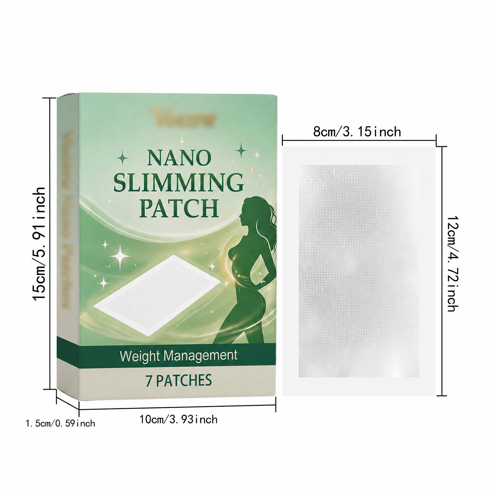 Nano Maintenance Microneedle Patch With Ten Essences Penetrating Mild Formula Convenient Daily Body Care
