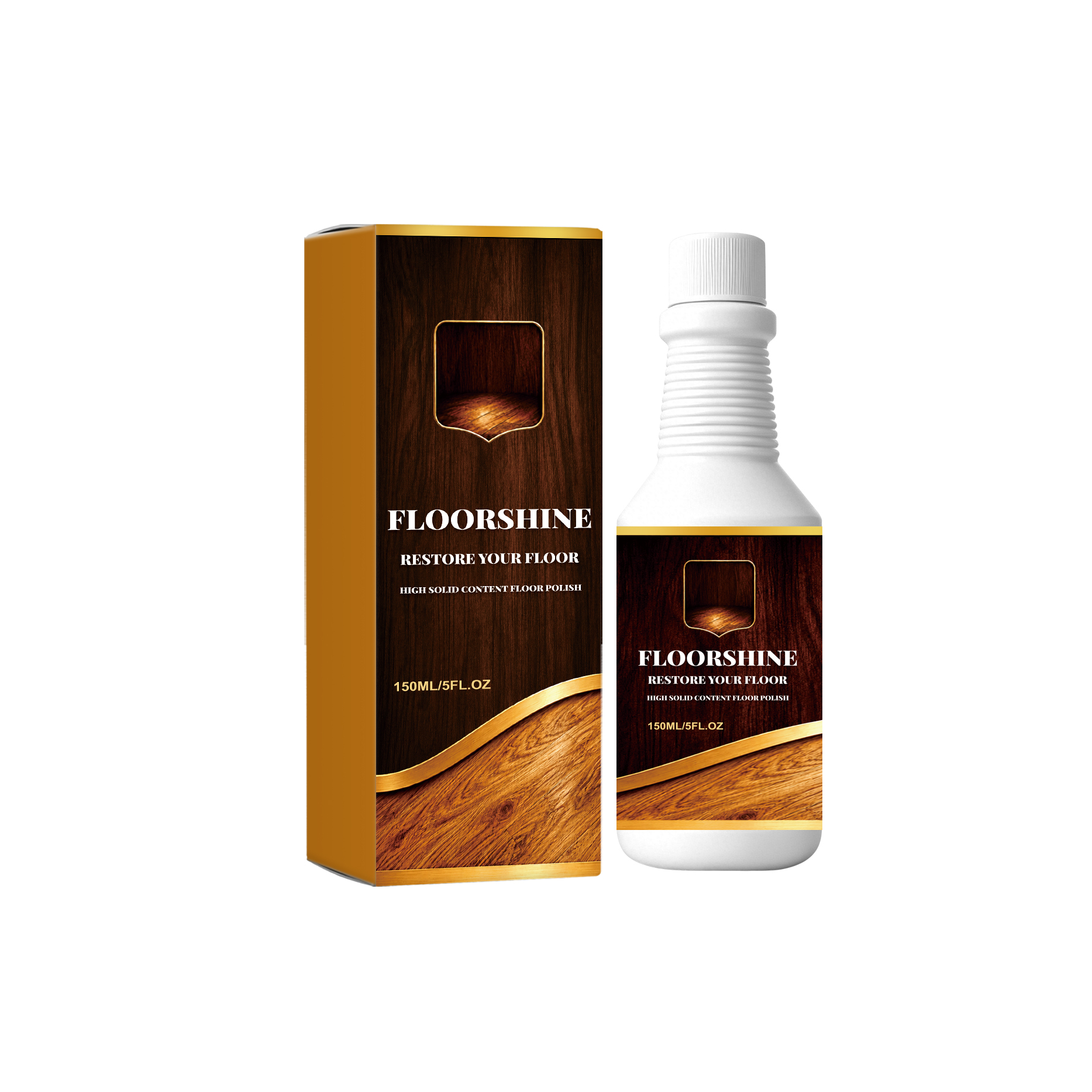 Floor Care Agent Household Solid Wood Daily Cleaning Convenient Brightening Decontamination Nursing Floor Dust Stain