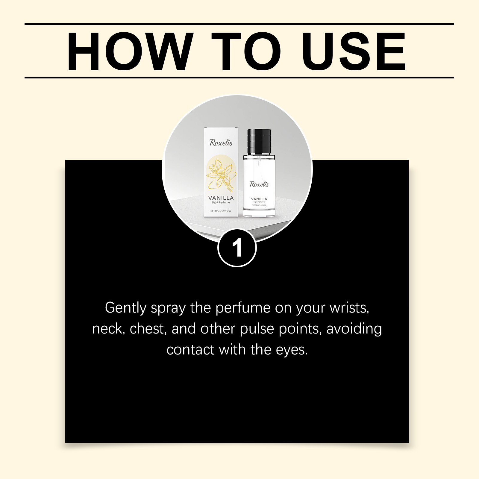 Vanilla Scented Perfume Mild Natural Fresh Elegant Longlasting Portable Graceful Daily External Fragrance