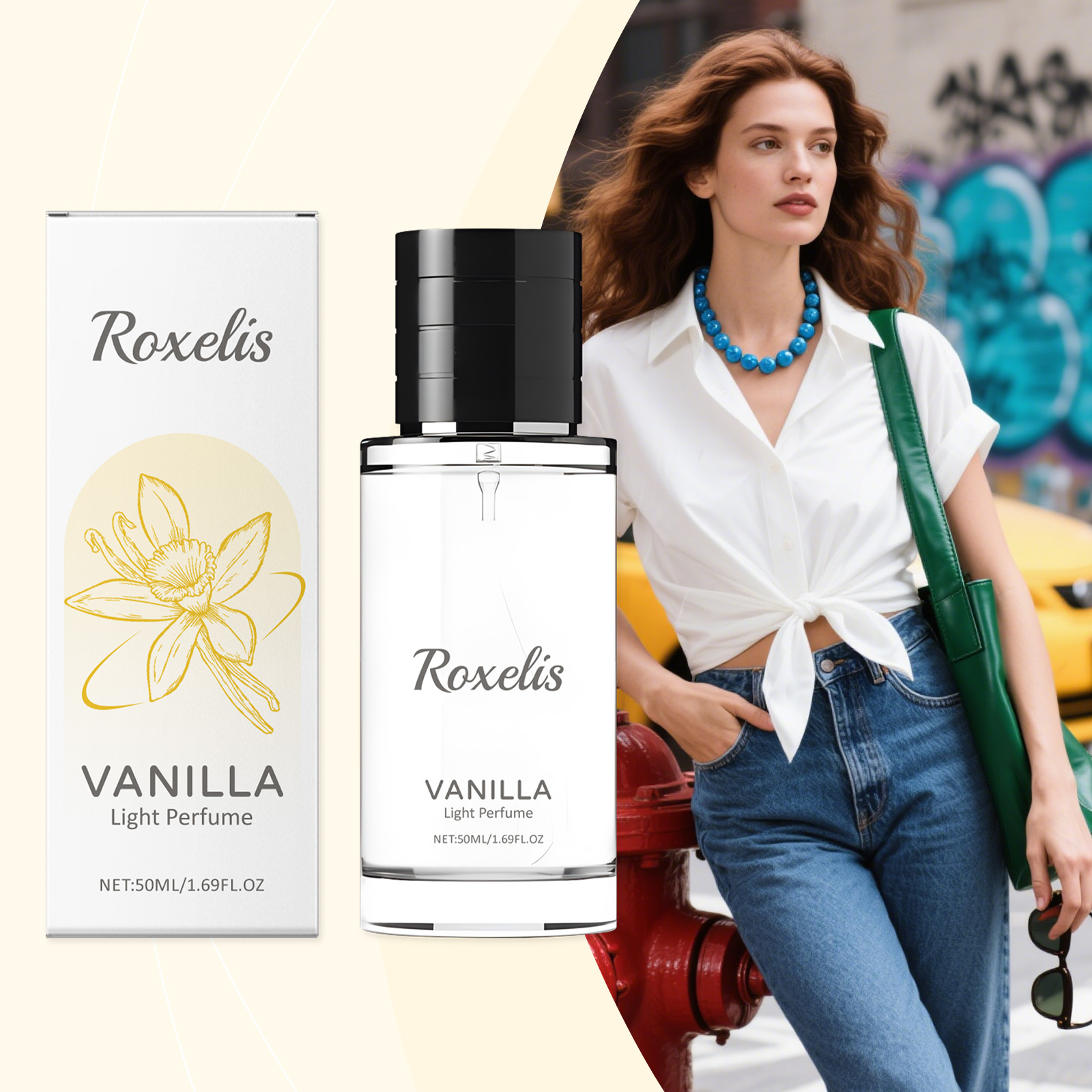 Vanilla Scented Perfume Mild Natural Fresh Elegant Longlasting Portable Graceful Daily External Fragrance