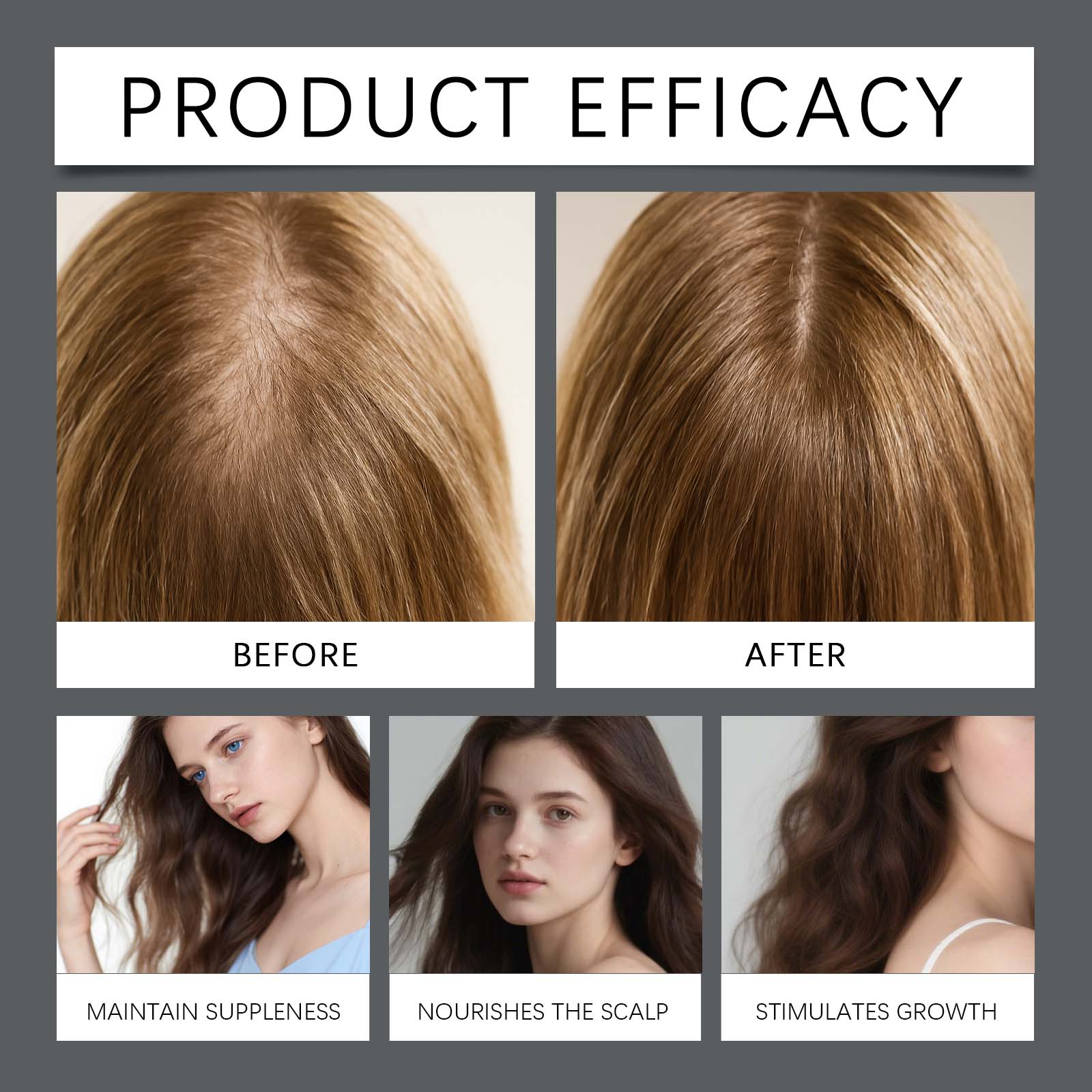 Rosemary Shampoo Refreshing Mild Cleansing Soft Shiny Hair Rich Foam Daily Care For All Hair Types