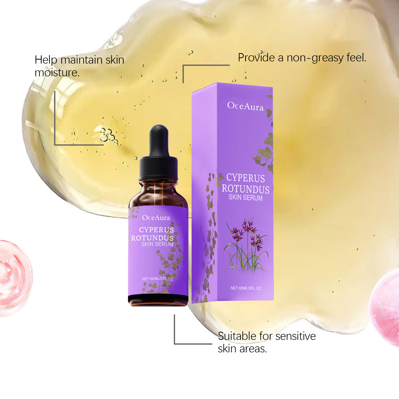 Hair Removal Essence Gentle Care Refreshing No Dark Spots Daily Skin Cleansing Depilatory Care Serum