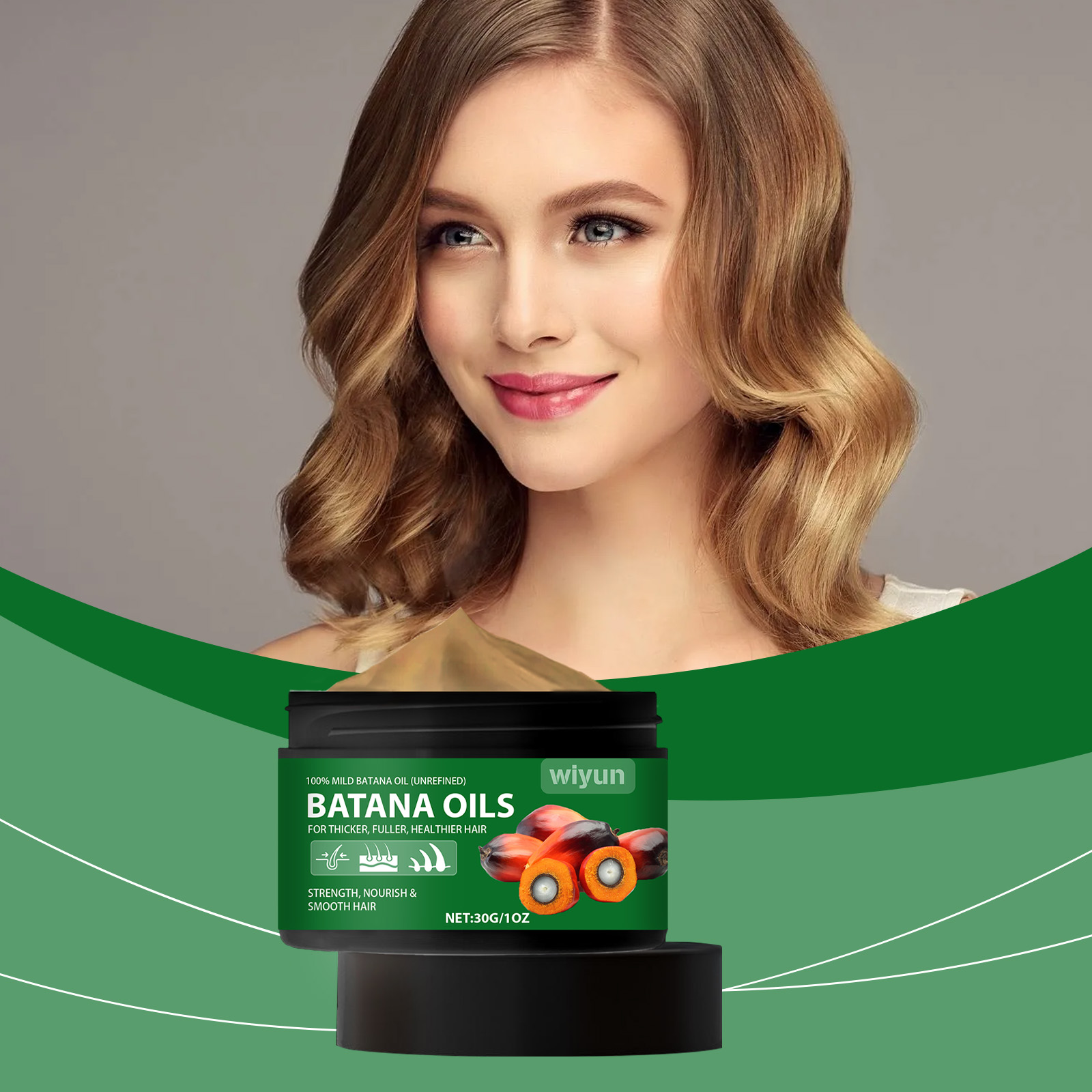 Nourishing Hair Oil Improve Hair Texture Hydrate Moisturize Soften Smooth Hair Care Mask