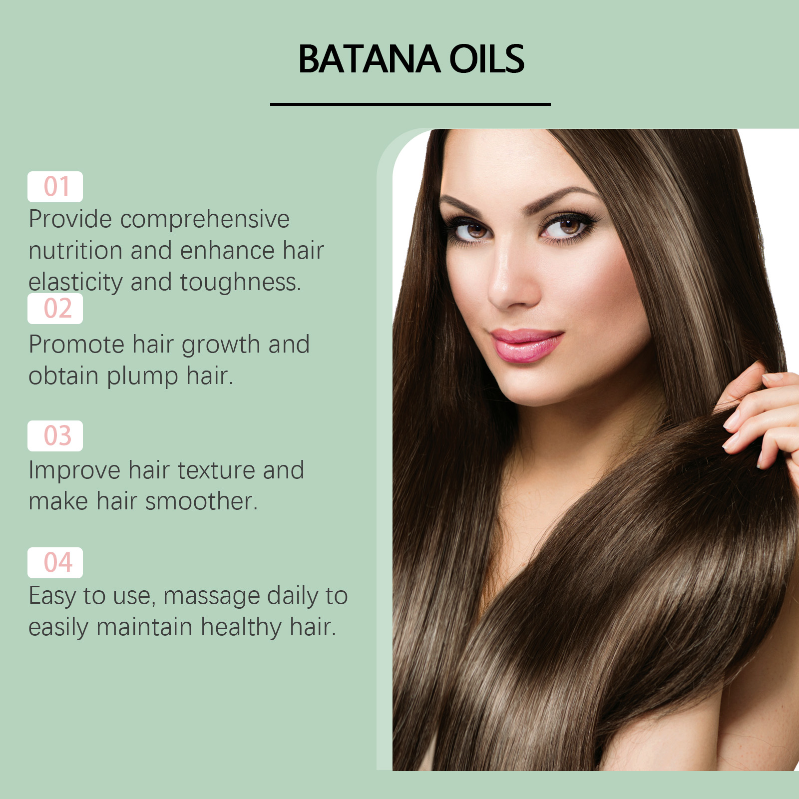 Nourishing Hair Oil Improve Hair Texture Hydrate Moisturize Soften Smooth Hair Care Mask