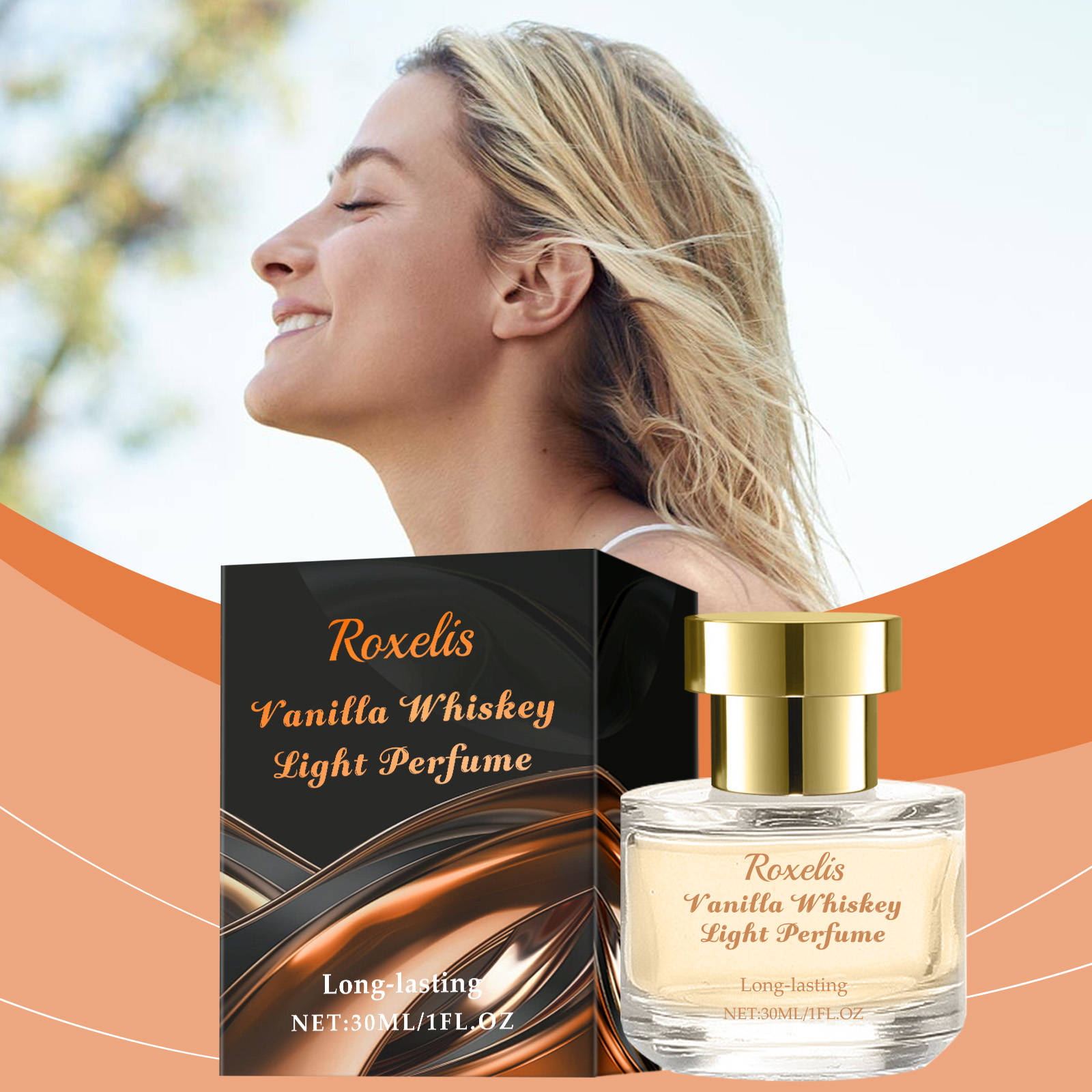 Vanilla Whisky Eau De Toilette Natural Fresh Fruity Gentle Long Lasting Couple Dating Portable Perfume Spray