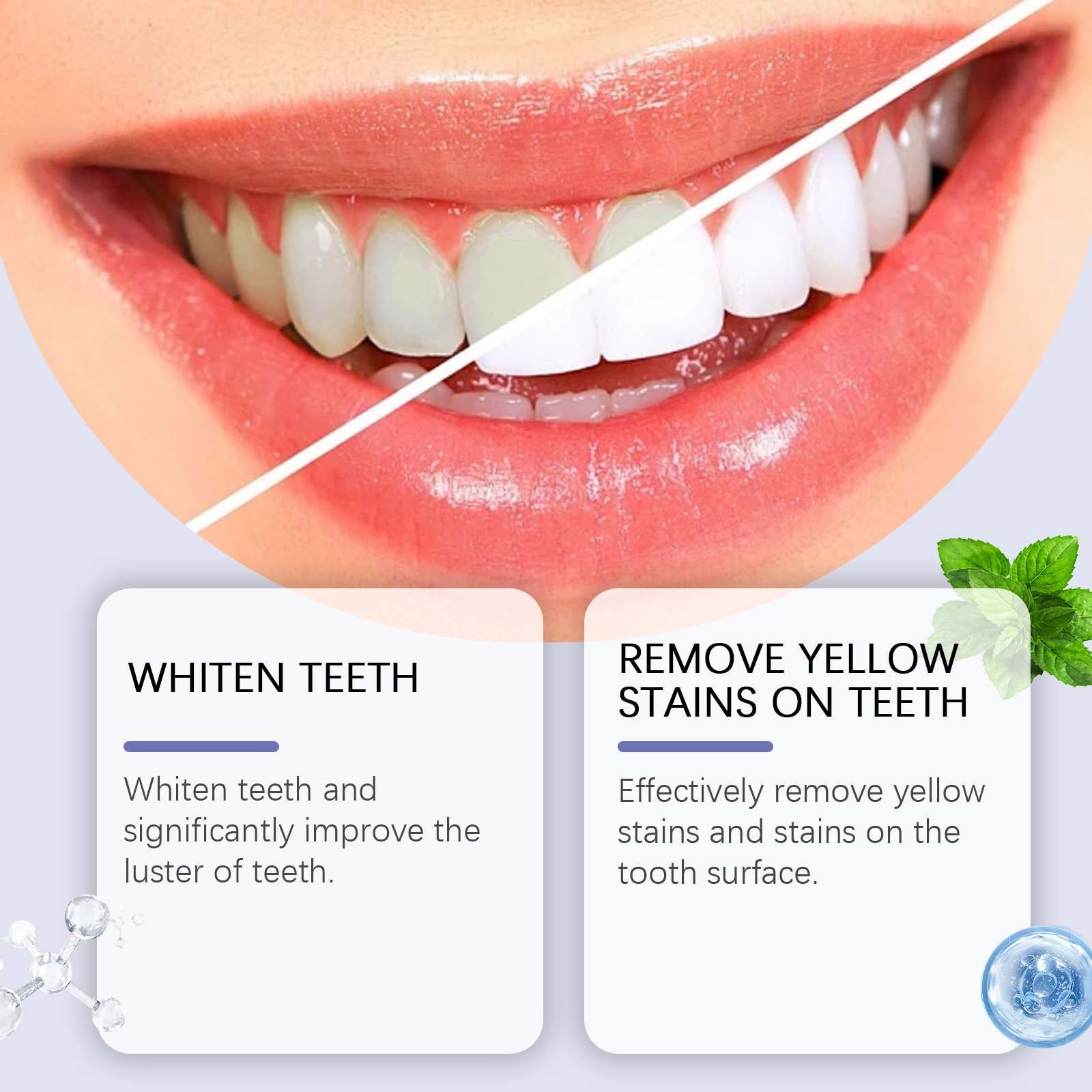 Care Toothpaste Protect Teeth Gently Clean Stains Yellow Dirt Odor Dental Care Toothpaste
