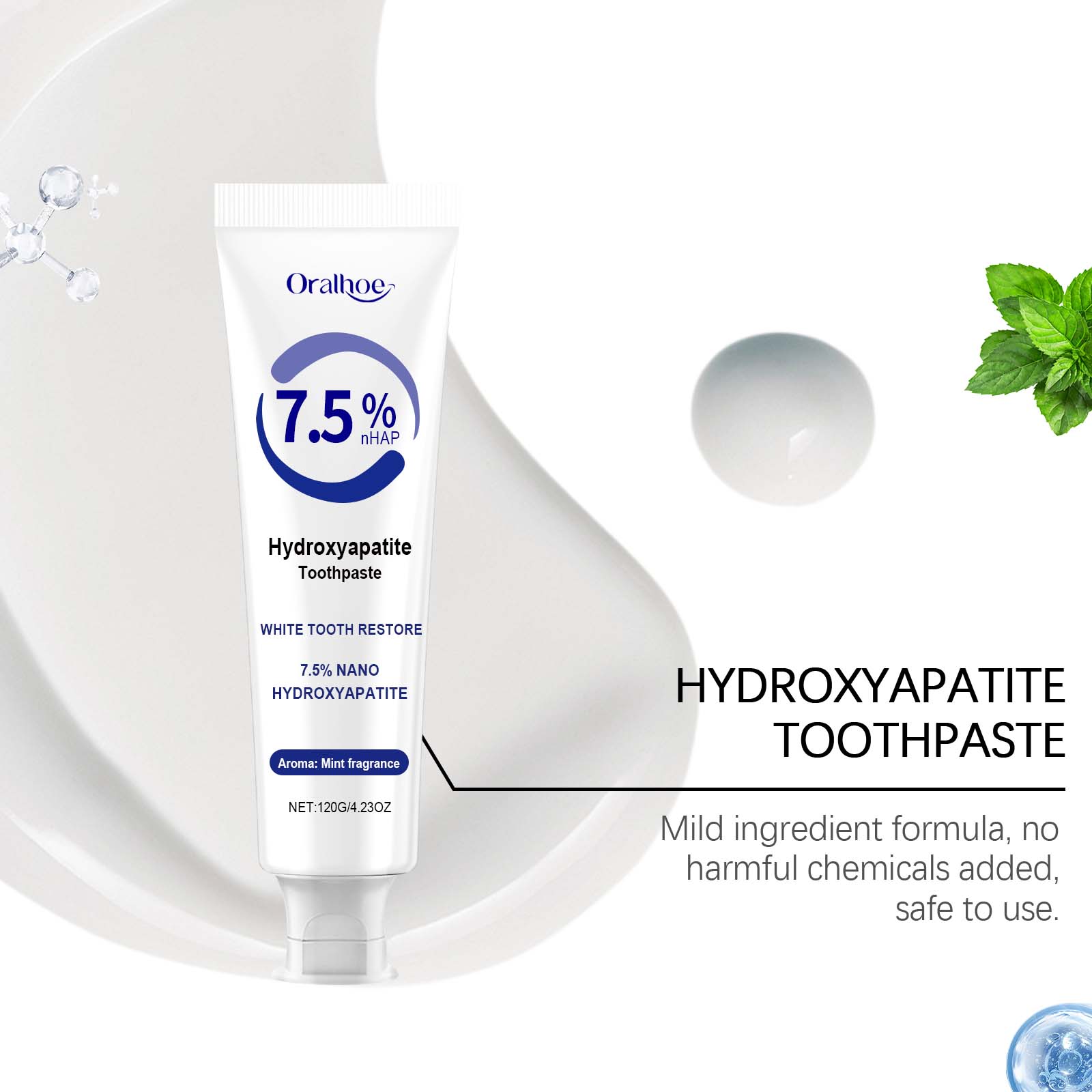 Care Toothpaste Protect Teeth Gently Clean Stains Yellow Dirt Odor Dental Care Toothpaste