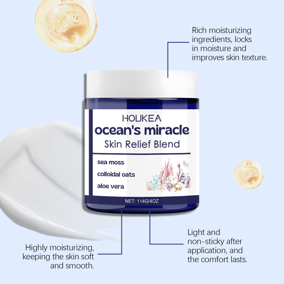 Natural Relief Eczema Cream Organic Soothing Moisturiser For Sensitive Skin