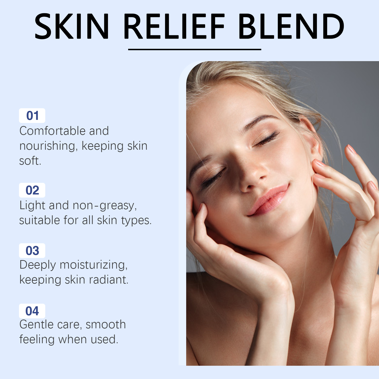 Natural Relief Eczema Cream Organic Soothing Moisturiser For Sensitive Skin