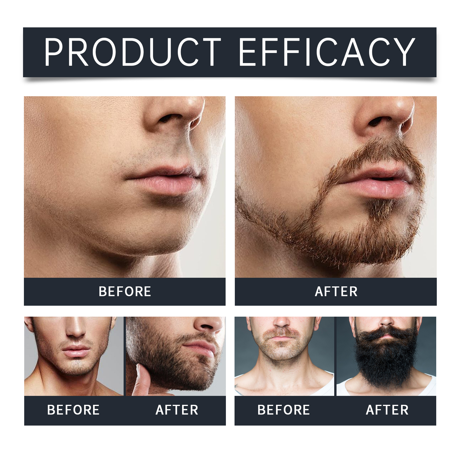 Men Beard Care Kit Set Wash Oil Balm Spray Mousse Filler Pen For Soft Healthy Looking Facial Hair Grooming