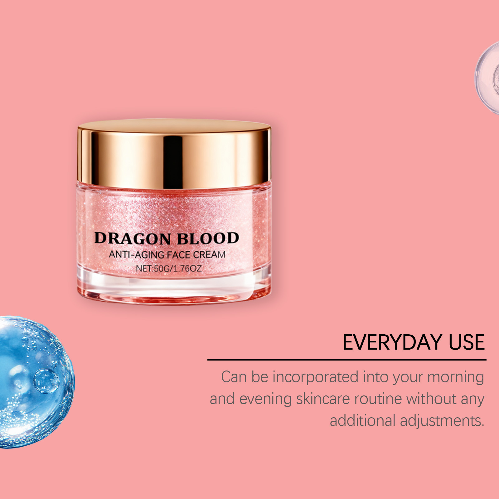 Dragon Blood Face Moisturizer Deep Hydrating Nourishing Firming For Daily Facial Care