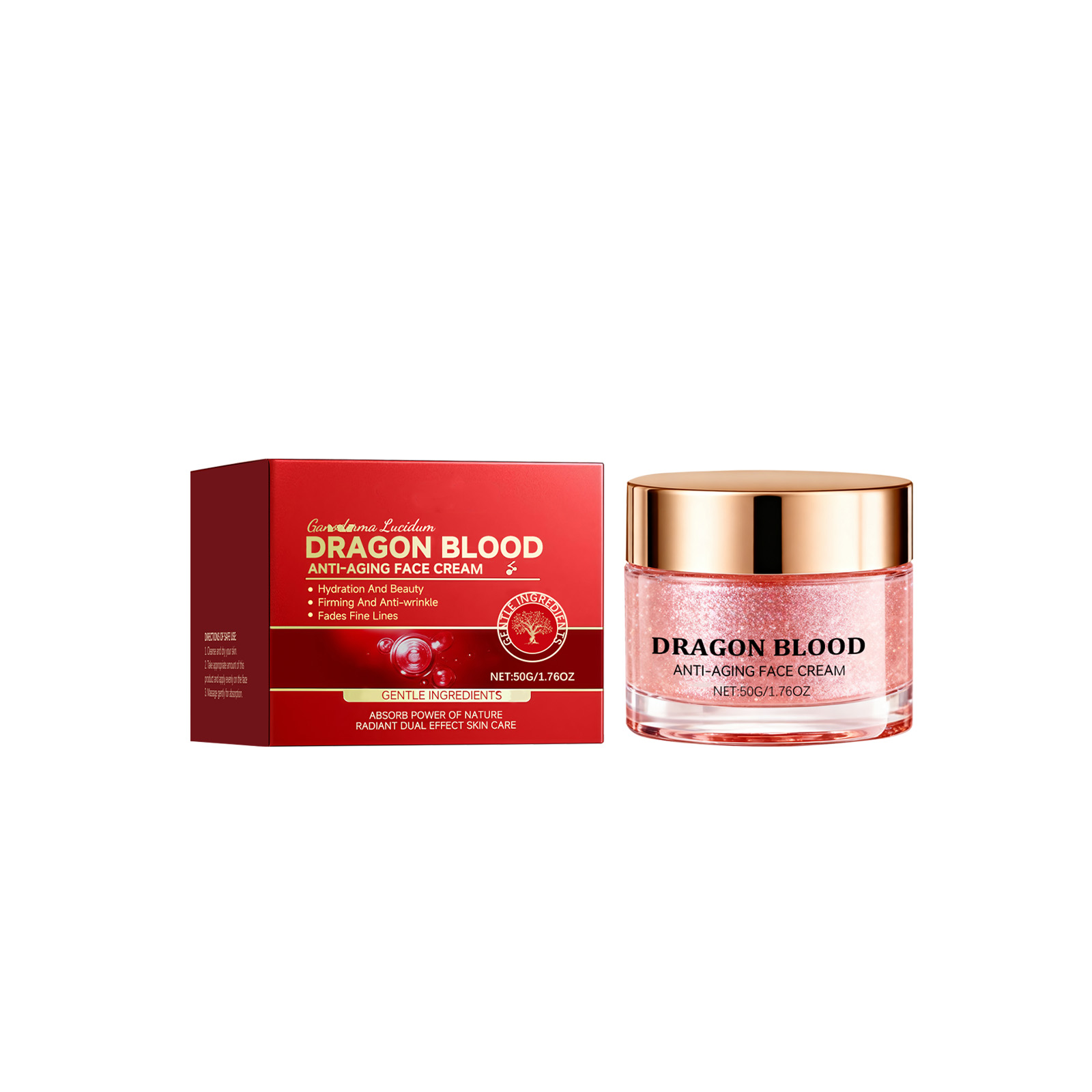 Dragon Blood Face Moisturizer Deep Hydrating Nourishing Firming For Daily Facial Care