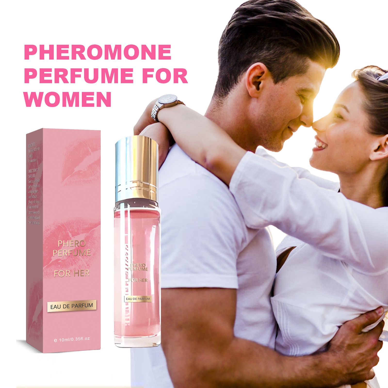 Pheromone Roll On Perfume Portable Long Lasting Natural Fresh Scent For Daily Use 10ml