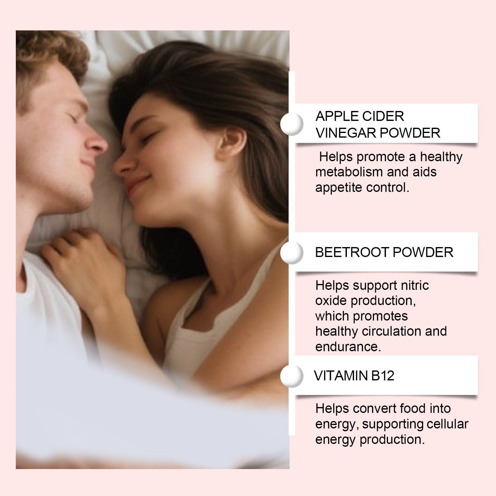 Men Wellness Gummies With Apple Cider Vinegar And Beetroot For Daily Energy Support 30 Pieces