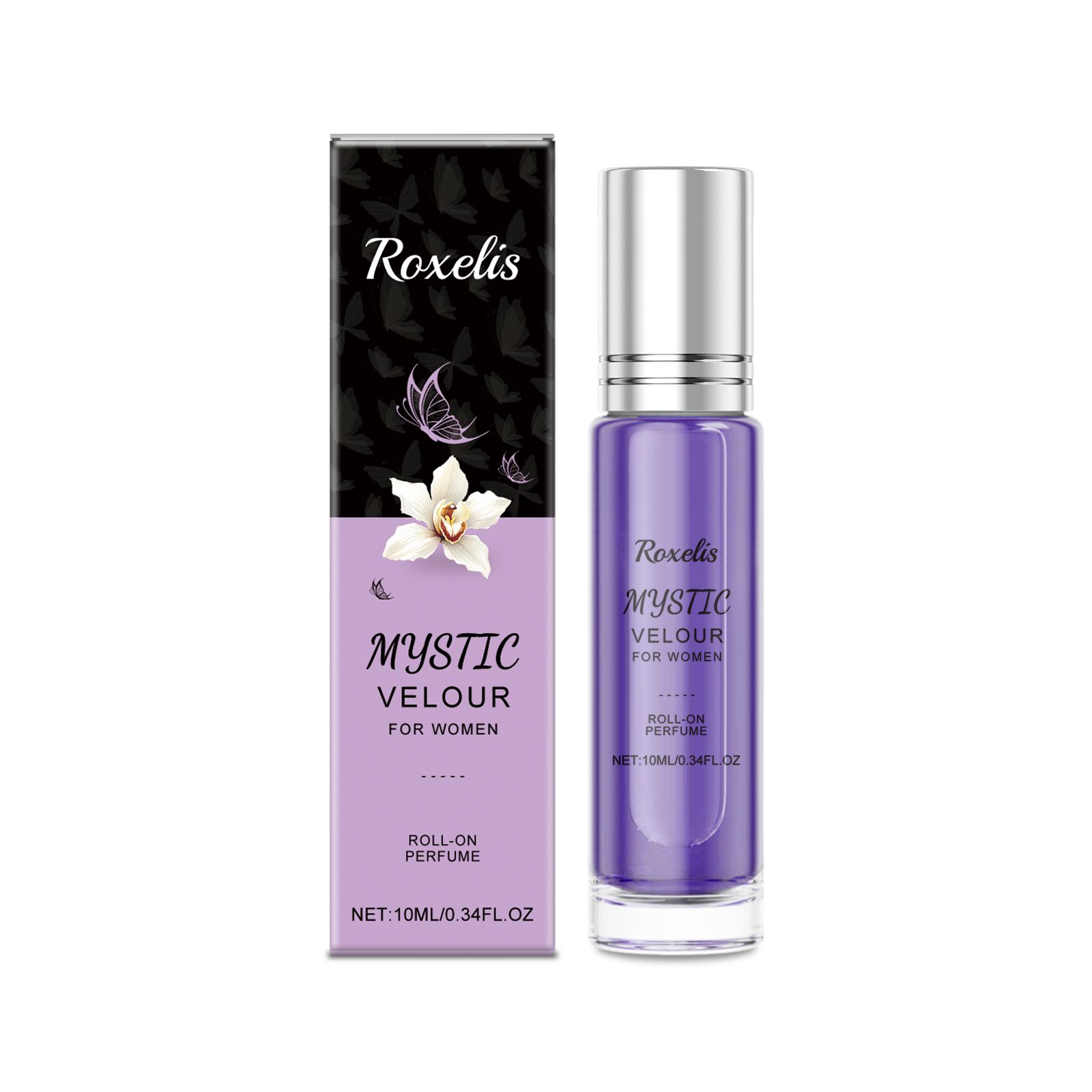 Vanilla Orchid Roll On Perfume Fresh Long Lasting Portable For Daily Wear And Dates