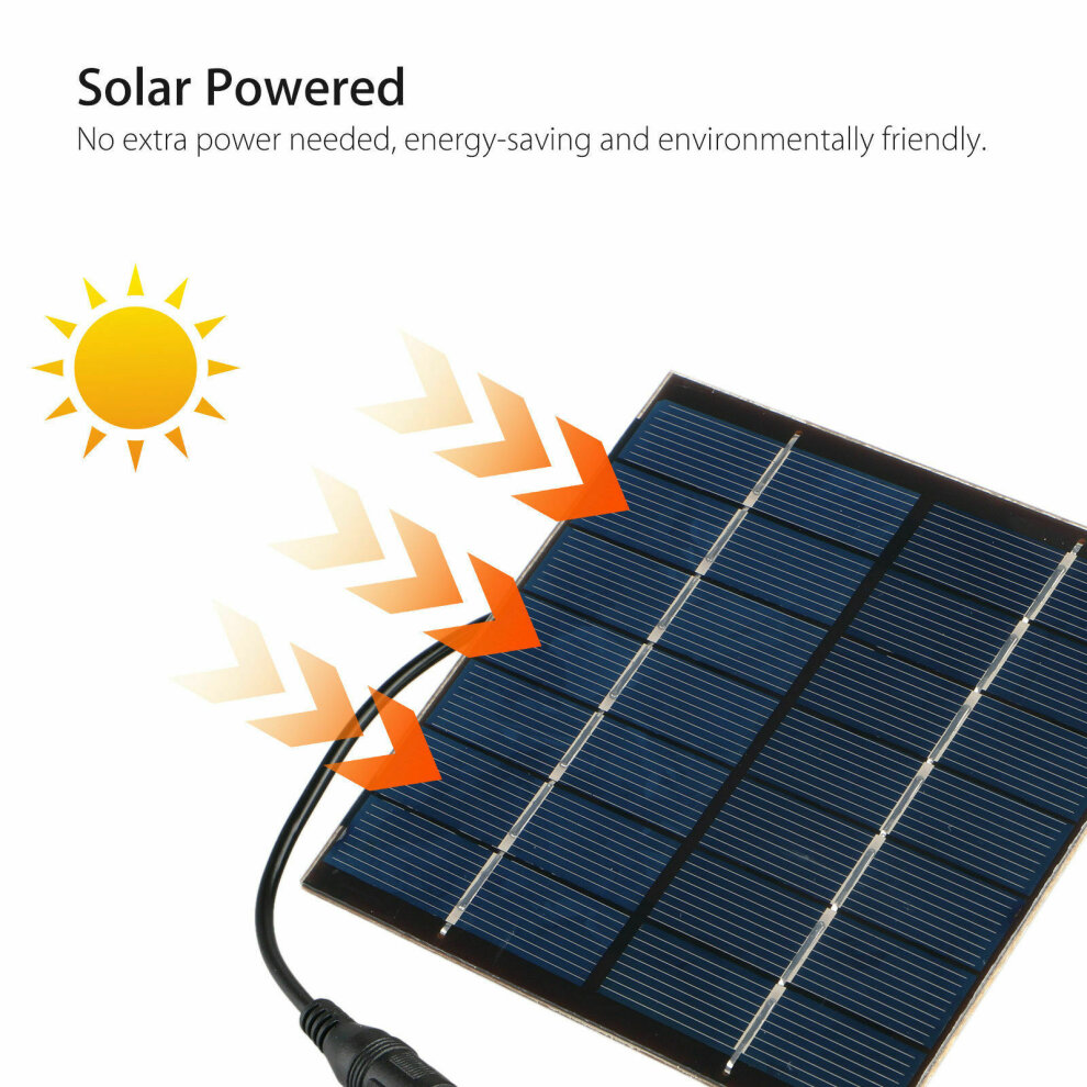 Solar Powered Fountain Water Pump Kit Pool Garden Pond Watering Submersible