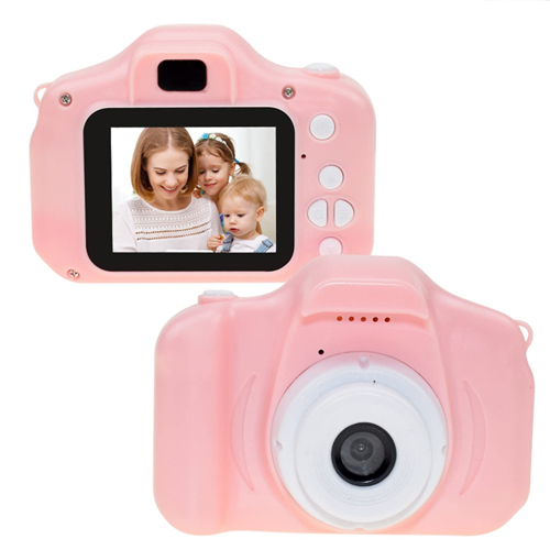 Digital Camera Child Cartoon Outdoor Camera Children Camcorder Shockproof with 2 Inch 1080P HD Screen and 32GB SD Card Birthday Christmas Toy Gift for Kids Girls and Boys