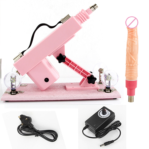 Automatic Sex Machine Gun Sex Toys Thrusting Dildo Vibrator Masturbator Women Sex Toys for Hands-Free Sex Pleasure UK Plug