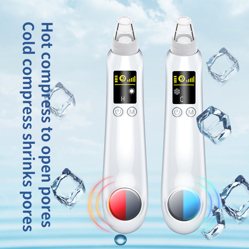 Blackhead Remover Wifi Blackhead Strip Suction Removal Tool Hot And Cold Pimple Pore Cleaner  Vacuum Cleansing Instrument